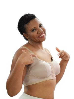 Sutiã mastectomia com suporte de prótese 